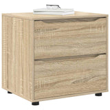 Vidaxl opbergkast 60 x 48 x 57 cm bewerkt hout sonoma eiken