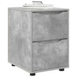 Vidaxl opbergkast 40 x 48 x 57 cm bewerkt hout beton grijs