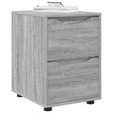 Vidaxl opbergkast 40 x 48 x 57 cm bewerkt hout grijs sonoma