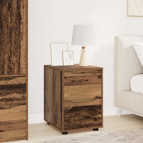Vidaxl opbergkast 40 x 48 x 57 cm bewerkt hout oud hout