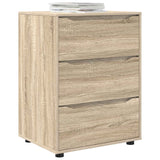 Vidaxl opbergkast 60 x 48 x 81 cm bewerkt hout sonoma eiken