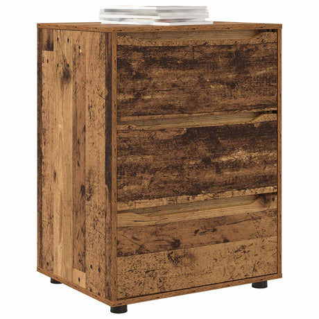 Vidaxl opbergkast 60 x 48 x 81 cm bewerkt hout oud hout