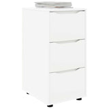Vidaxl opbergkast 40 x 48 x 81 cm bewerkt hout wit