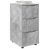 Vidaxl opbergkast 40 x 48 x 81 cm bewerkt hout beton grijs