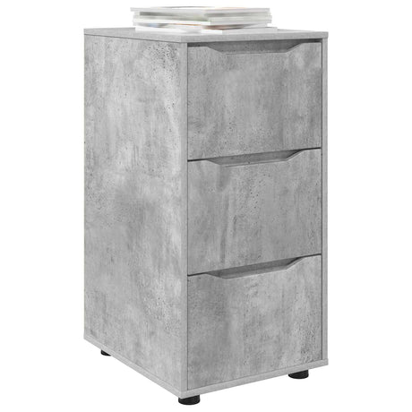 Vidaxl opbergkast 40 x 48 x 81 cm bewerkt hout beton grijs