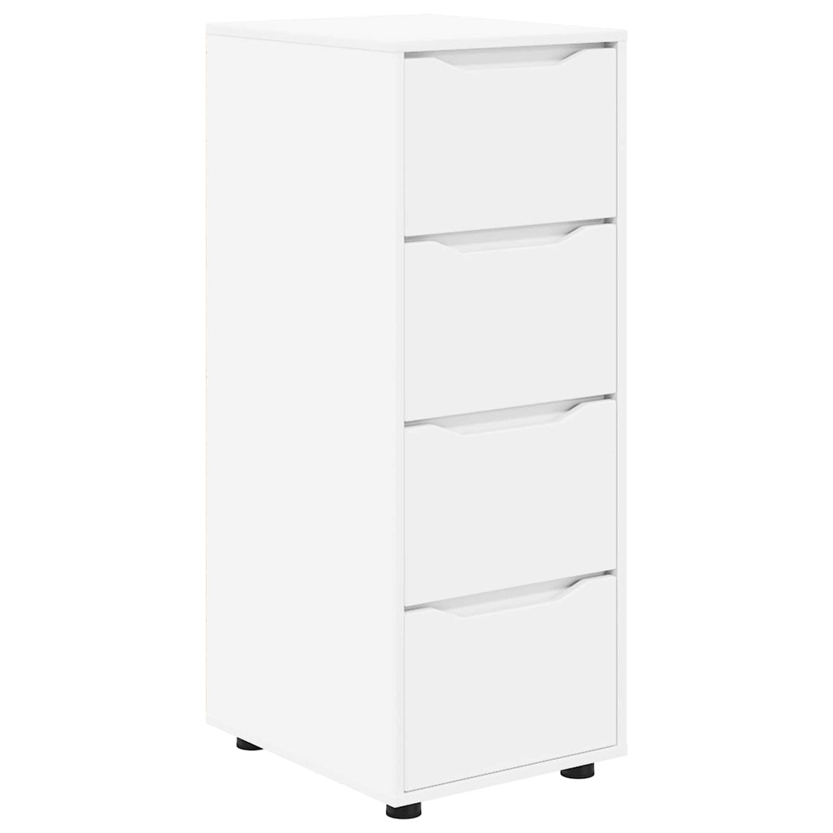 Vidaxl opbergkast 40 x 48 x 105 cm bewerkt hout wit