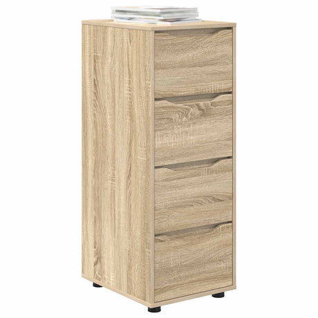 Vidaxl opbergkast 40 x 48 x 105 cm bewerkt hout sonoma eiken
