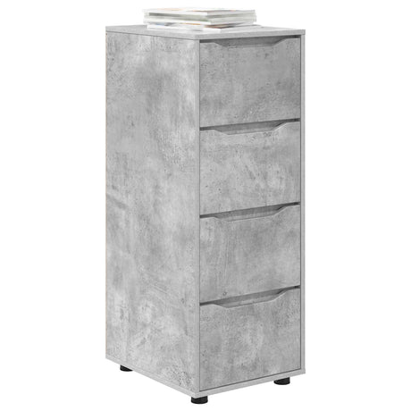 Vidaxl opbergkast 40 x 48 x 105 cm bewerkt hout beton grijs