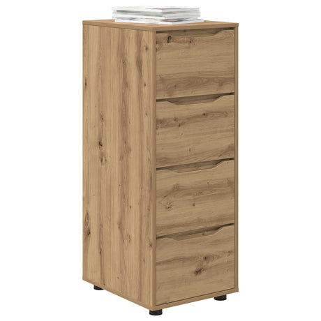 Vidaxl opbergkast 40 x 48 x 105 cm bewerkt hout artisan eiken