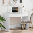 Vidaxl bureau met lade wit 100 x 50 x 78 cm geconstrueerd hout