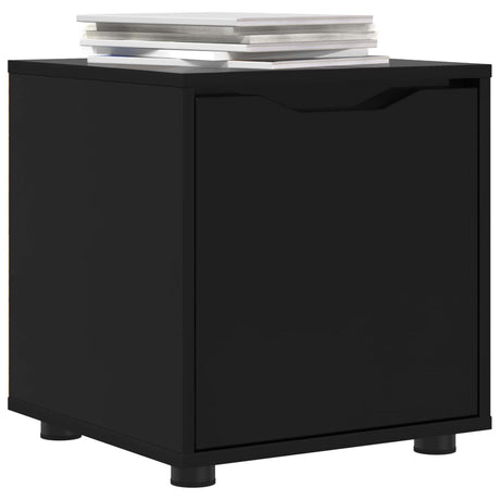 Vidaxl badkamer kast 40,5 x 40 x 44 cm bewerkt hout zwart