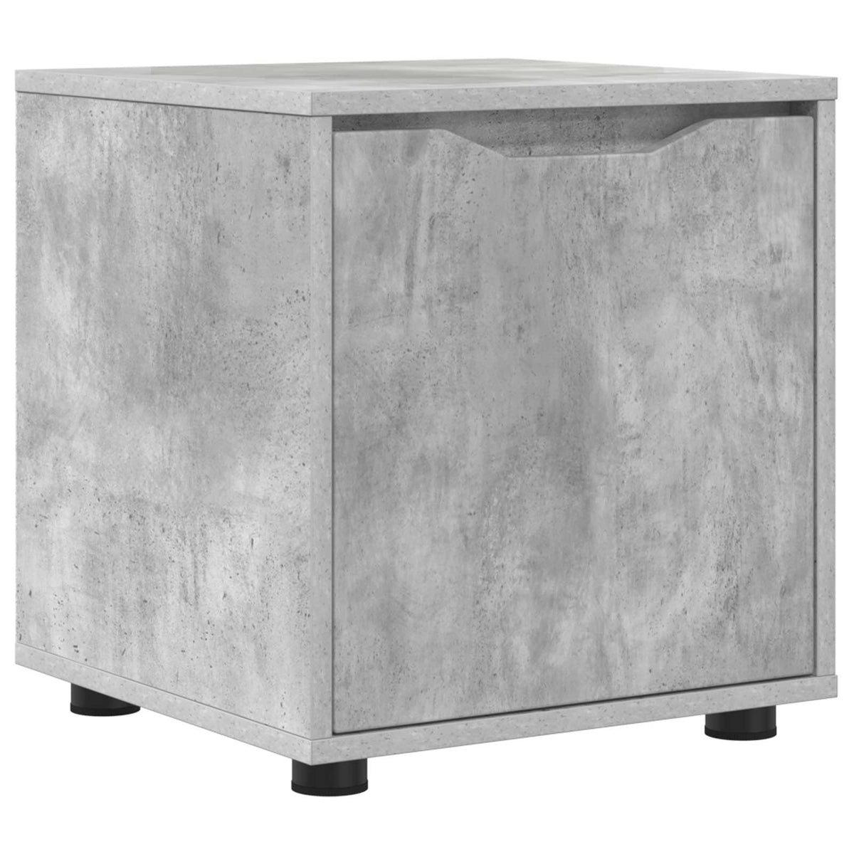Vidaxl badkamer kast 40,5 x 40 x 44 cm bewerkt hout beton grijs