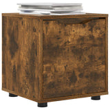 Vidaxl badkamer kast 40,5 x 40 x 44 cm bewerkt hout gerookt eiken