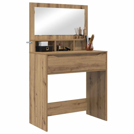 Vidaxl slaapkamer kaptafels artisan eiken 80 x 39,6 x 135 cm