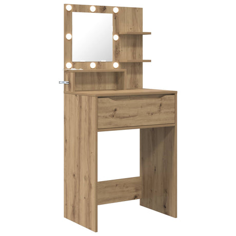 Vidaxl slaapkamer kaptafels artisan eiken 80 x 39,6 x 135 cm