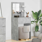 Vidaxl slaapkamer kaptafels beton grijs 80 x 39,6 x 135 cm