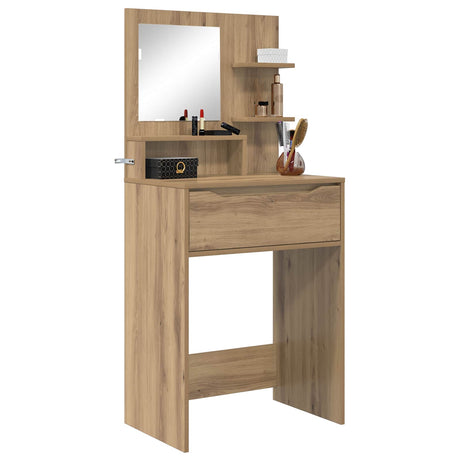 Vidaxl slaapkamer kaptafels artisan eiken 80 x 39,6 x 135 cm