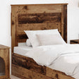 Vidaxl hoofdbord oud hout bewerkt hout