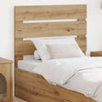 Vidaxl hoofdbord artisan eiken bewerkt hout