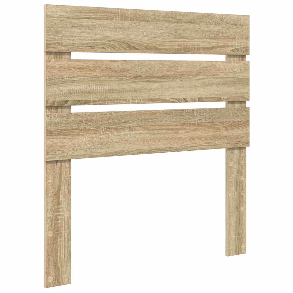 Vidaxl hoofdbord sonoma eiken bewerkt hout