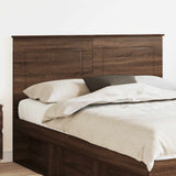 Vidaxl hoofdbord bruine eik 100 cm geconstrueerd hout