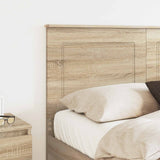 Vidaxl hoofdbord sonoma eiken 100 cm geconstrueerd hout