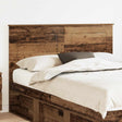 Vidaxl hoofdbord oudhout 100 cm geconstrueerd hout