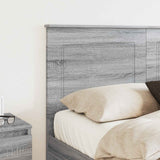 Vidaxl hoofdbord grijze sonoma 100 cm geconstrueerd hout