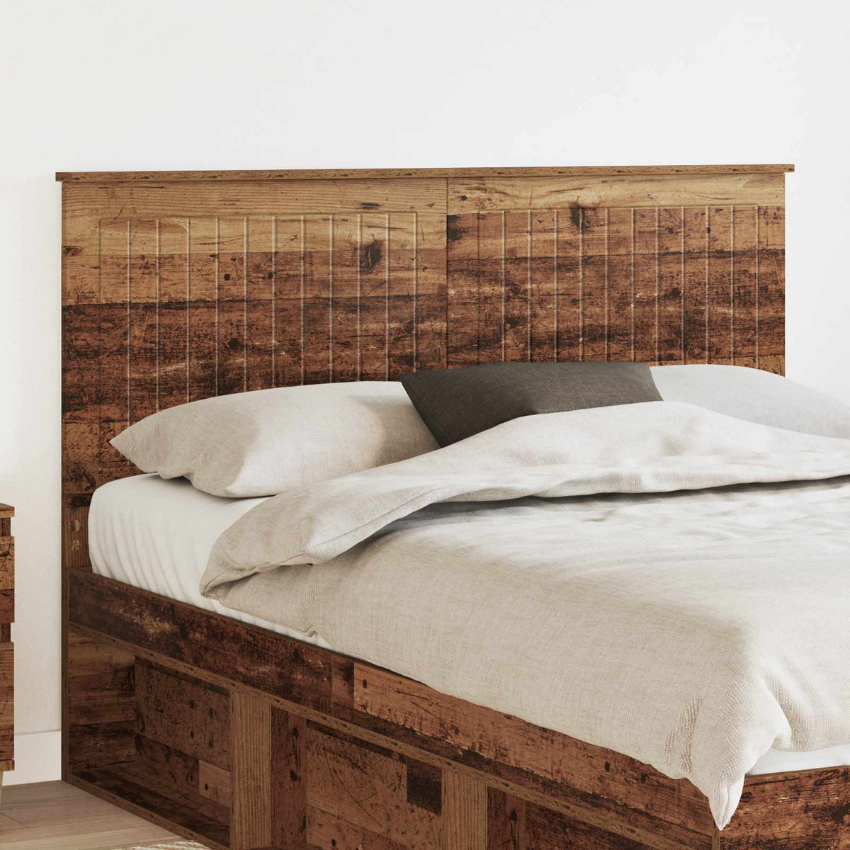 Vidaxl hoofdbord oud hout bewerkt hout