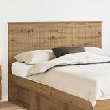 Vidaxl hoofdbord artisan eiken bewerkt hout