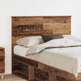 Vidaxl hoofdbord oud hout bewerkt hout