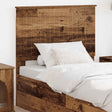 Vidaxl hoofdbord oud hout bewerkt hout