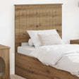 Vidaxl hoofdbord artisan eiken bewerkt hout