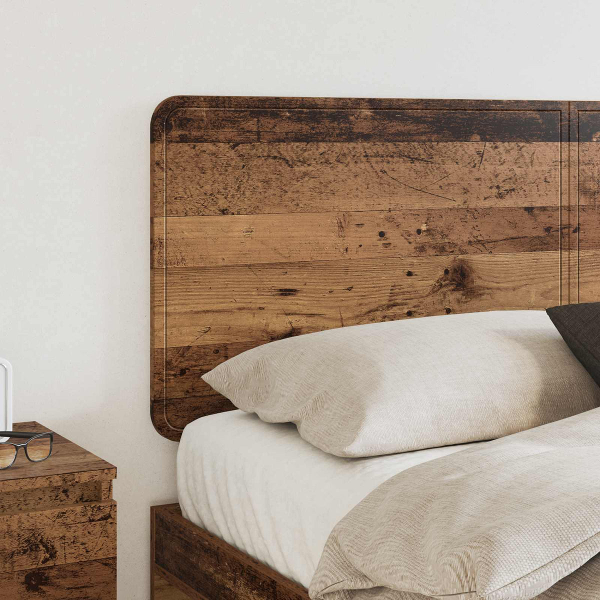 Vidaxl hoofdbord oud hout bewerkt hout