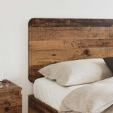 Vidaxl hoofdbord oud hout bewerkt hout