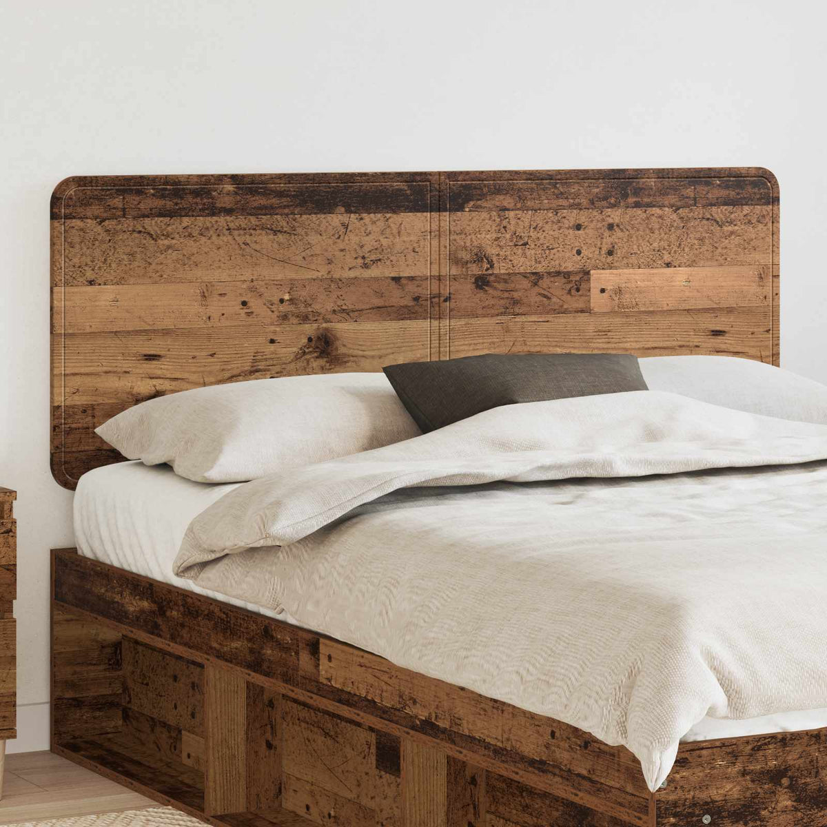 Vidaxl hoofdbord oud hout bewerkt hout