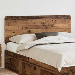 Vidaxl hoofdbord oud hout bewerkt hout