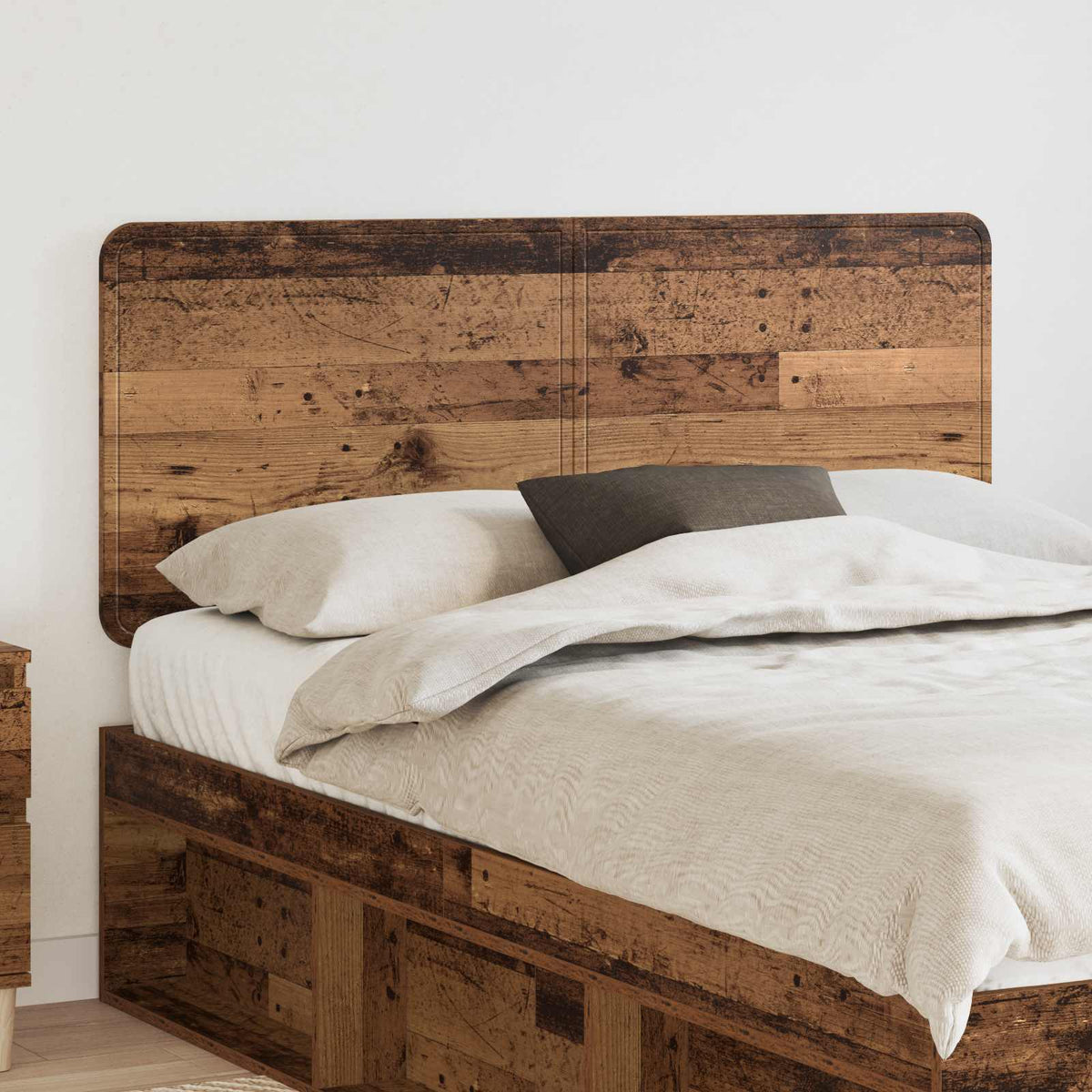 Vidaxl hoofdbord oud hout bewerkt hout