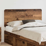 Vidaxl hoofdbord oud hout bewerkt hout