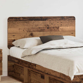 Vidaxl hoofdbord oud hout bewerkt hout