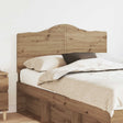 Vidaxl hoofdbord artisan eiken bewerkt hout