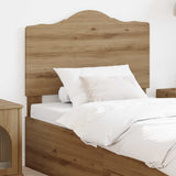 Vidaxl hoofdbord artisan eiken bewerkt hout