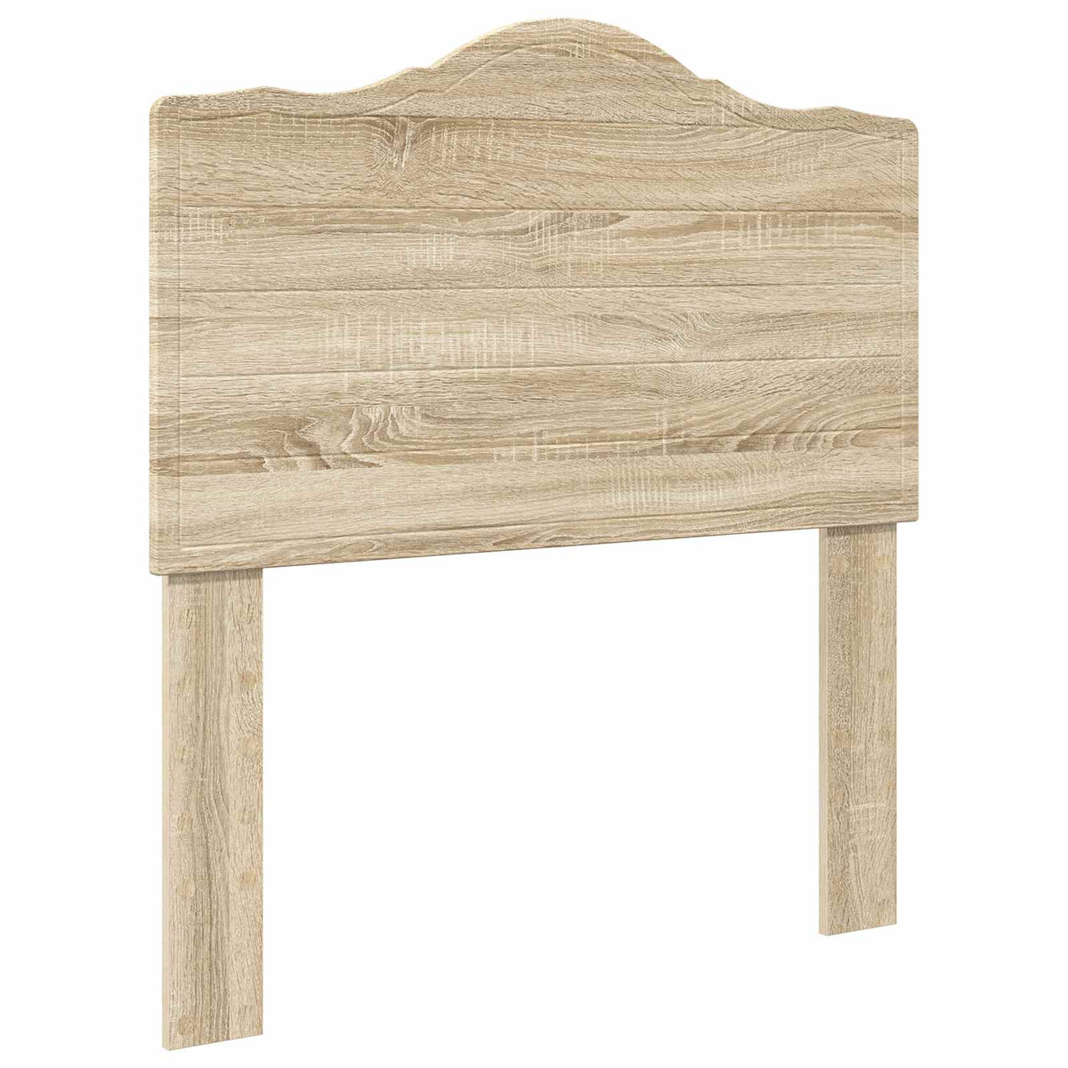 Vidaxl hoofdbord sonoma eiken bewerkt hout