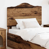 Vidaxl hoofdbord oud hout bewerkt hout