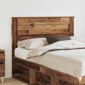 Vidaxl hoofdbord oud hout bewerkt hout