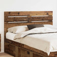 Vidaxl hoofdbord oud hout bewerkt hout