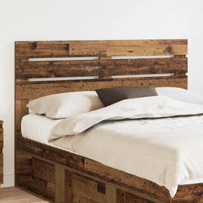 Vidaxl hoofdbord oud hout bewerkt hout