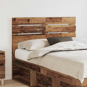 Vidaxl hoofdbord oud hout bewerkt hout