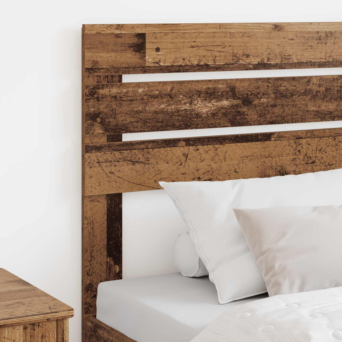 Vidaxl hoofdbord oud hout bewerkt hout
