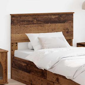 Vidaxl hoofdbord oud hout bewerkt hout